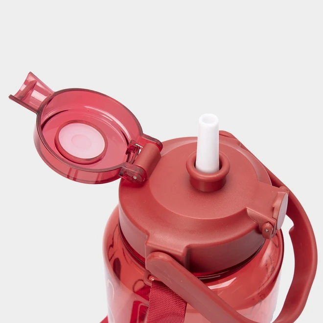 Garrafa Squeeze Stz Alça Coração Vermelho
