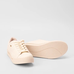 Tênis Casual Feminino Via Marte Pespontos Marfim