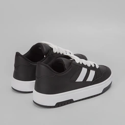 Tênis Gabriela Casual Flatform Recortes Off White