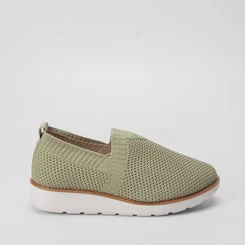 Tênis Slip On Modare Anabela Casual Verde