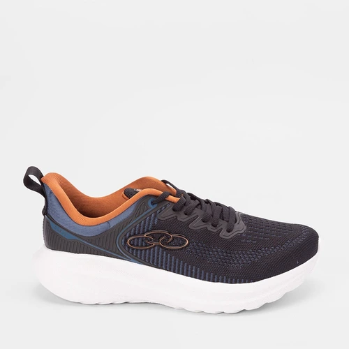 Tênis Olympikus Curva Esportivo Masculino Azul & Preto