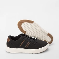 Tênis Ollie Street Masculino Nobuck Preto