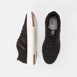 Tênis Ollie Street Masculino Nobuck Preto