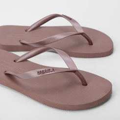 Chinelo Gabriela Marrom