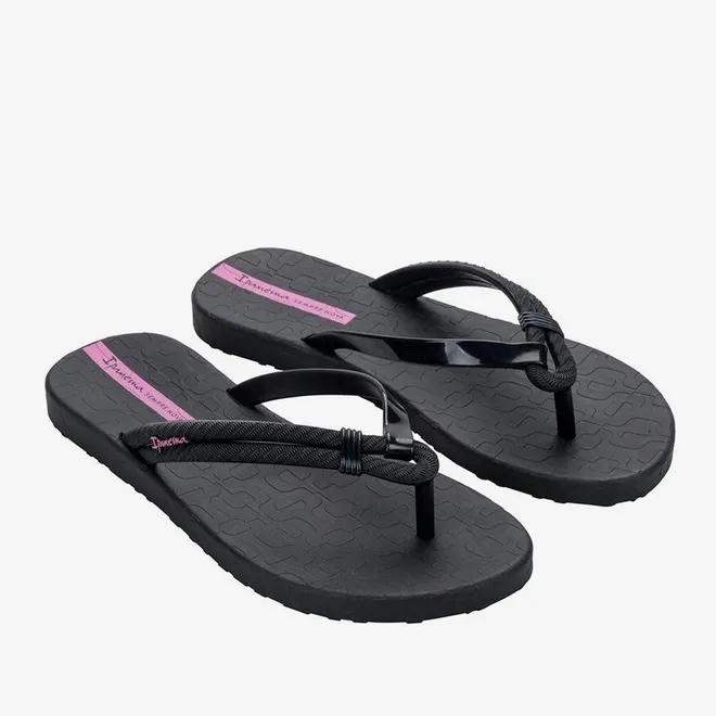 Chinelo Ipanema Diversa Preto