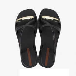 Sandália Rasteira Ipanema Go Chic Preto