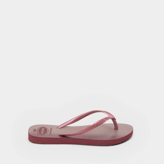 Chinelo Havainas Slim Gloss Vinho