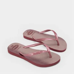 Chinelo Havainas Slim Gloss Vinho
