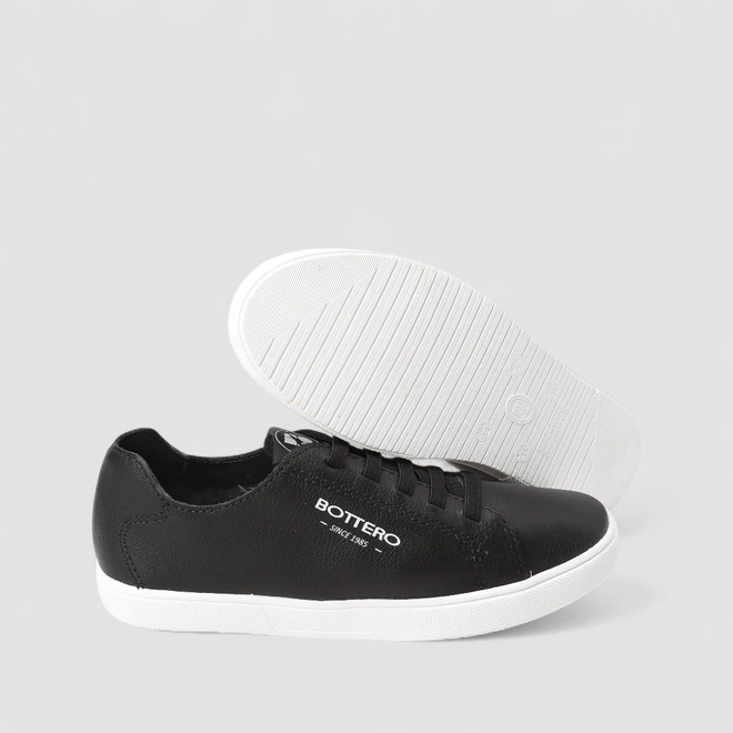Tênis Casual Feminino Bottero Original Elástico Preto