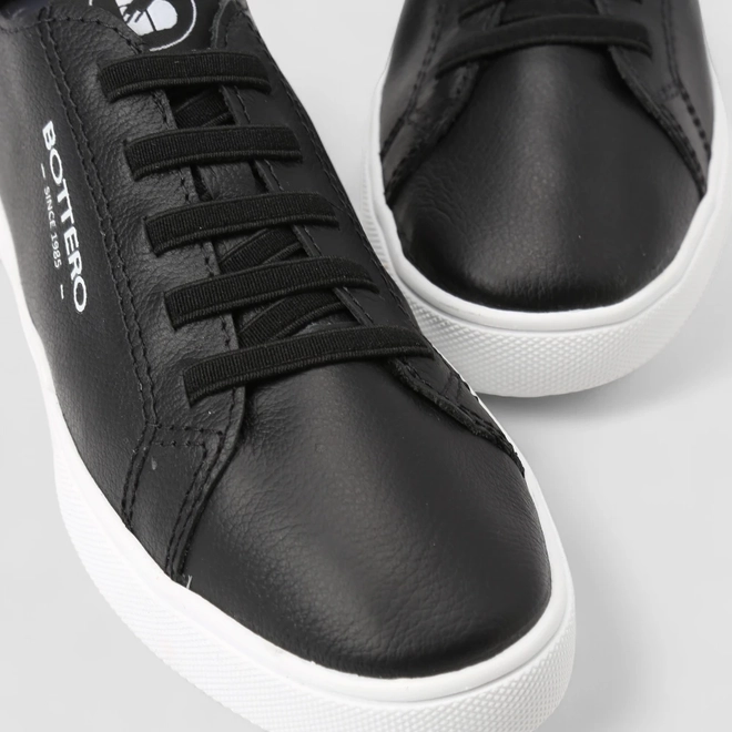 Tênis Casual Feminino Bottero Original Elástico Preto