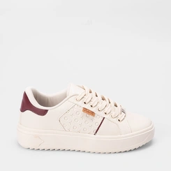 Tênis Ollie Originals Feminino Florida Vinho & Bege