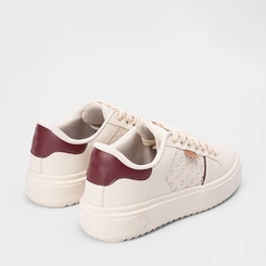 Tênis Ollie Originals Feminino Florida Vinho & Bege