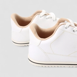 Tênis Casual Feminino Moleca Branco