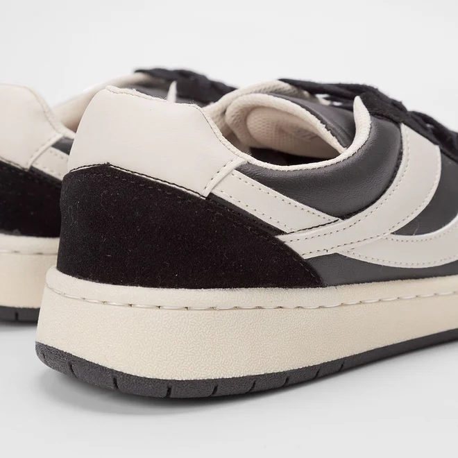 Tênis Masculino Mac & Jac Recorte Lateral Preto