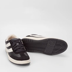 Tênis Masculino Mac & Jac Recorte Lateral Preto