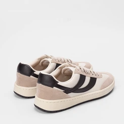 Tênis Masculino Mac & Jac Recorte Lateral Bege