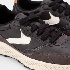 Tênis Masculino Mac & Jac Recorte Estilizado Preto