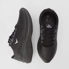 Tênis Vertus Esportivo Masculino Textura Napa Preto