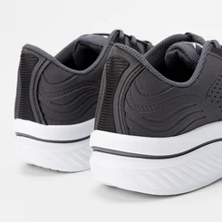 Tênis Vertus Esportivo Masculino Textura Napa Cinza