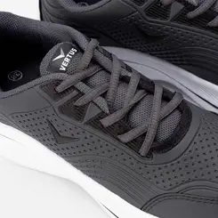 Tênis Vertus Esportivo Masculino Textura Napa Cinza