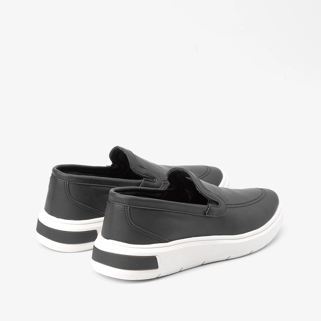 Slip On Masculino Mac & Jac Recortes Preto