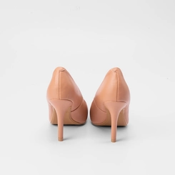 Scarpin Feminino Gabriela Salto Fino Espuma Amortecedora Nude