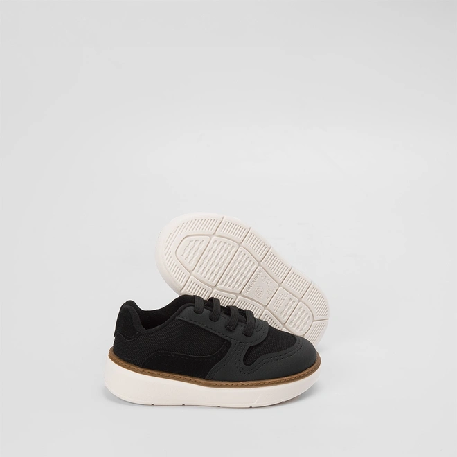 Tênis Infantil Molekinho Casual Básico Preto