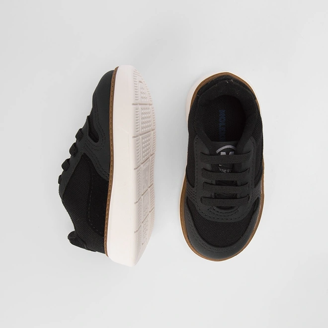 Tênis Infantil Molekinho Casual Básico Preto