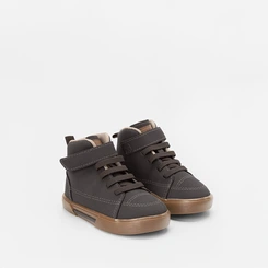 Bota Coturno Bebê Molekinho Adventure Contato Marrom