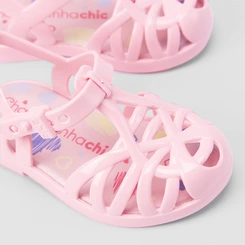 Sandália Infantil Charmosinha Chic Rosa