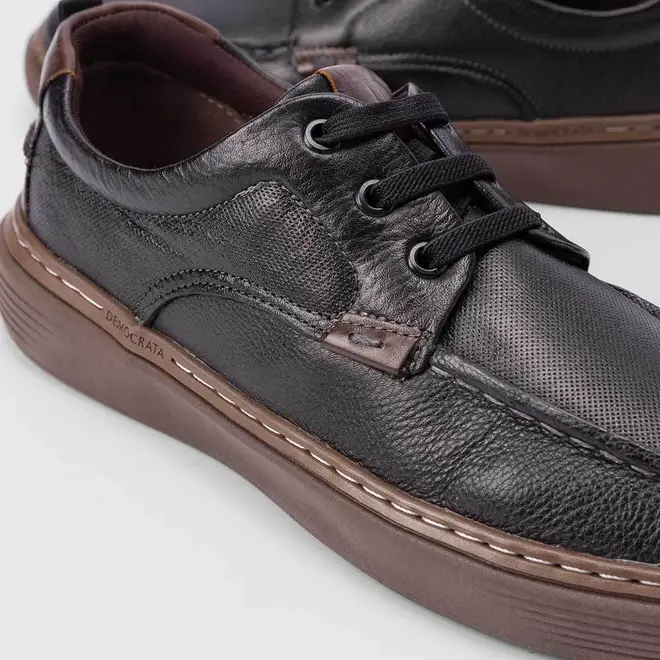 Sapatênis Masculino Democrata Special Preto