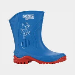 Galocha Infantil Sonic The Hedgehog Recortes Azul