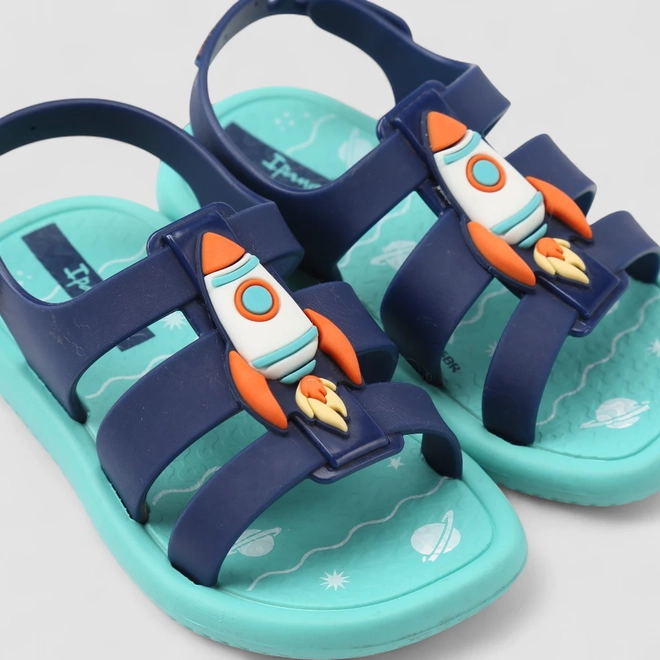 Sandália Infantil Ipanema Foguete Azul