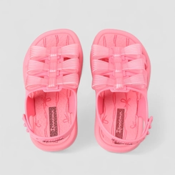 Sandália Infantil Ipanem Multi Tiras Laços Rosa