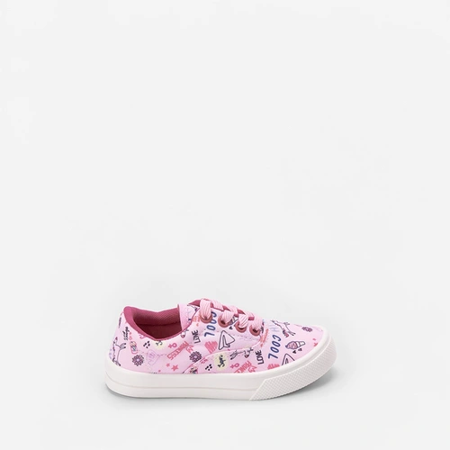 Tênis Infantil Vertus Casual Happy Girl Rosa
