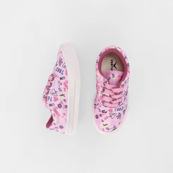 Tênis Infantil Vertus Casual Happy Girl Rosa