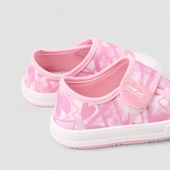 Tênis Casual Bebê Pimpolho Tira Contato Rosa