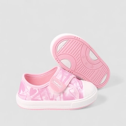 Tênis Casual Bebê Pimpolho Tira Contato Rosa