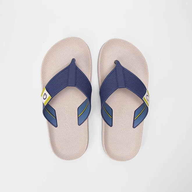 Chinelo Cartago Siena IV Bege & Azul