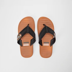 Chinelo Cartago Paris II Preto & Marrom