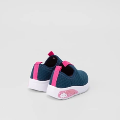 Slip On Bebê Molekinha Calce Fácil Detalhe Núvem Marinho