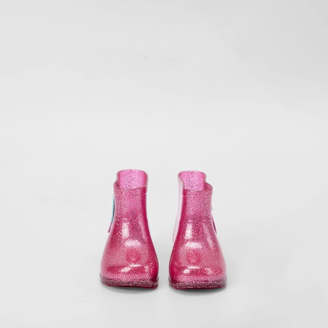 Galocha Infantil Charmosinha Chic Glitter Unicornio Rosa