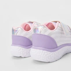 Tênis Infantil Gabrielinha Jogging Lilás & Branco