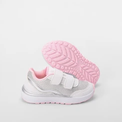 Tênis Infantil Gabrielinha Jogging Contato Glitter Branco