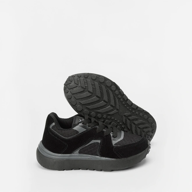 Tênis Infantil Vertus Casual Detalhe Nobuck Preto