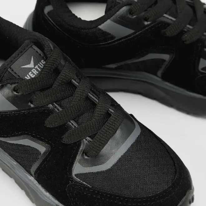 Tênis Infantil Vertus Casual Detalhe Nobuck Preto