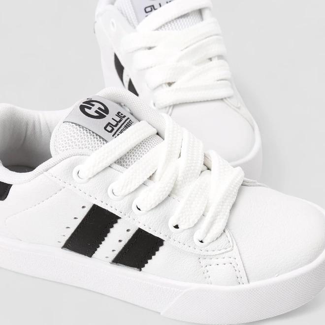 Tênis Casual Infantil Ollie Originals Branco