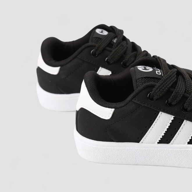 Tênis Casual Infantil Ollie Originals Preto E Branco