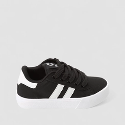 Tênis Casual Infantil Ollie Originals Preto E Branco