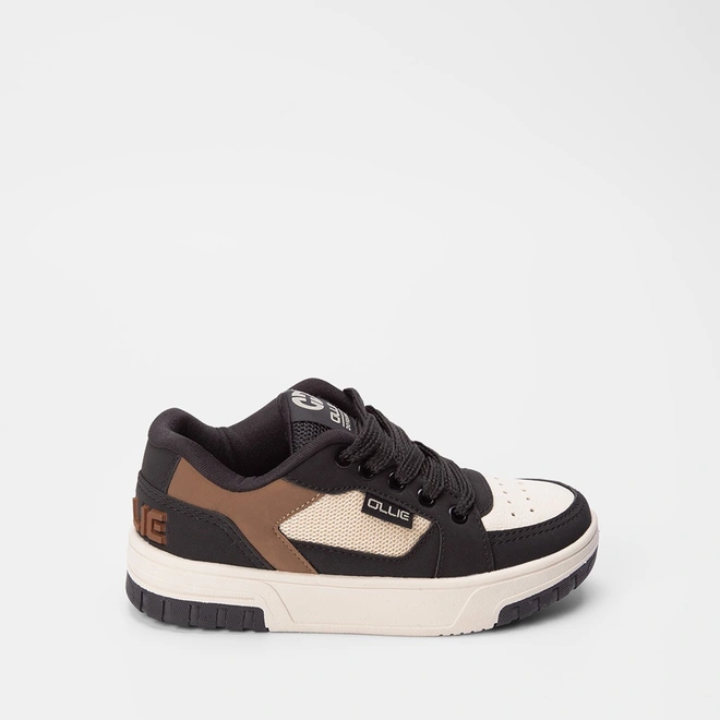 Tênis Infantil Ollie Originals Just In Bege & Preto